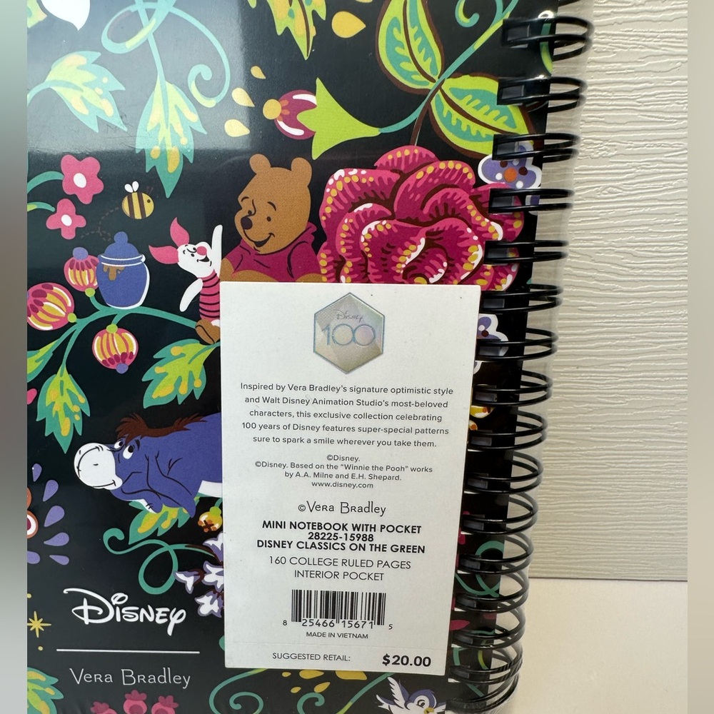 Disney Vera Bradley Notebook NWT - Picture 3 of 6
